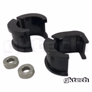 GKTech Solid Aluminium Steering Rack Bushes for Nissan 200SX S14 & Silvia S15